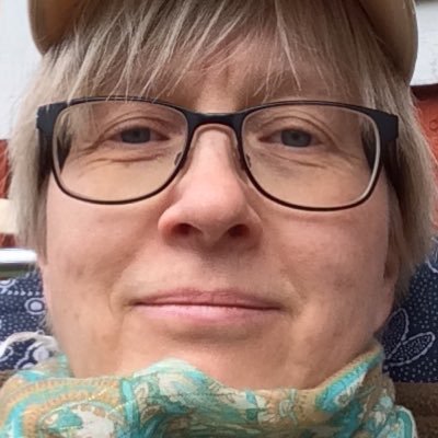 Närbild, porträtt av Rosemarie Fiebranz